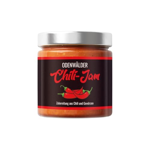 Odenwälder Lebensmittel Chili Jam, Süß-scharfer Brotaufstrich für Grill-Fans, Ideal für Burger & BBQ – Made in Germany - 200g Odenwälder Lebensmittel Chili Jam, Süß-scharfer Brotaufstrich für Grill-Fans, Ideal für Burger & BBQ – Made in Germany - 200g von Odenwälder Lebensmittel