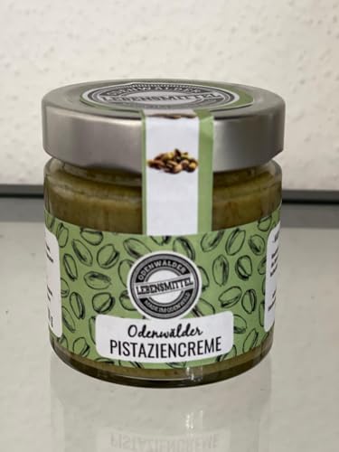 Odenwälder Lebensmittel Premium Pistaziencreme aus hochwertigen Pistazien, nachhaltig verpackt im wiederverschließbaren Glas, Perfekt als Brotaufstrich, Gebäckfüllung & Zum Verfeinern–Made in Germany Odenwälder Lebensmittel Premium Pistaziencreme aus hochwertigen Pistazien, nachhaltig verpackt im wiederverschließbaren Glas, Perfekt als Brotaufstrich, Gebäckfüllung & Zum Verfeinern–Made in Germany von Odenwälder Lebensmittel