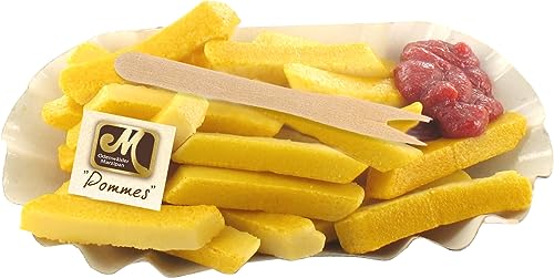 Odenwälder Marzipan Pommes Frites mit Ketschup 100g von Odenwälder Marzipan