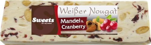Odenwälder Marzipan Weißer Nougat mit Cranberry & Mandel 150g Odenwälder Marzipan Weißer Nougat mit Cranberry & Mandel 150g von Odenwälder Marzipan