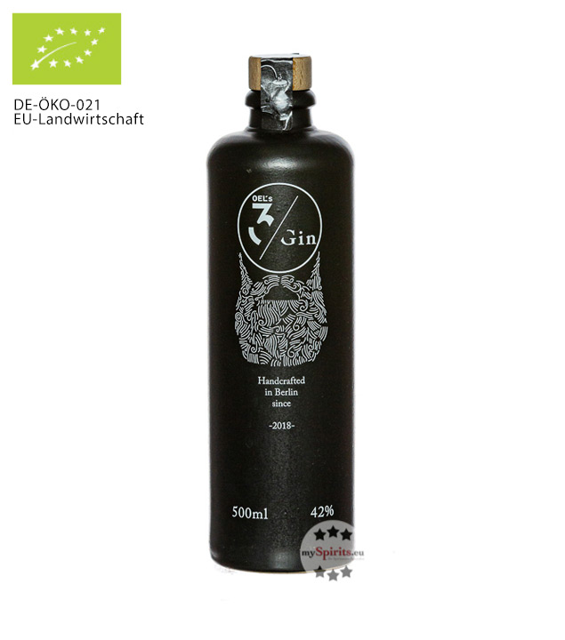 Oel’s 3 Gin Bio (42 % vol, 0,5 Liter) von Oel Berlin Oel’s 3 Gin