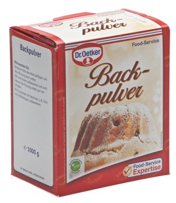 Oetker Backpulver 1kg Faltschachtel von Oetker