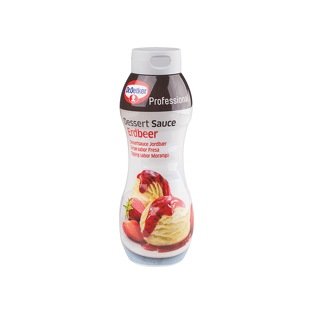 Oetker Dessertsauce 1kg, Erdbeer von Oetker