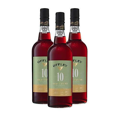 Portwein Offley 10 years - Dessertwein - 3 Flaschen von Offley