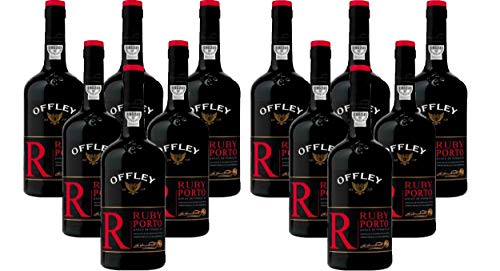 Portwein Offley Ruby - Dessertwein - 12 Flaschen von Offley