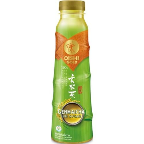 OISHI - Grüner Tee Genmaicha ohne Zucker - 1 X 500 ML von Oishi