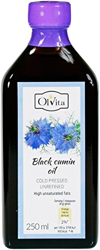 Schwarzkümmelöl kaltgepresst ungefiltert Ol'Vita (250 ml) von Ol'Vita