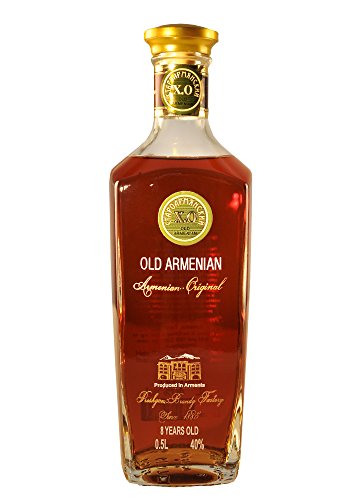 Armenischer Brandy "Old Armenian", 0,5L, 40% Alk., 8 Jahre gereift Armenischer Brandy "Old Armenian", 0,5L, 40% Alk., 8 Jahre gereift von Old Armenian