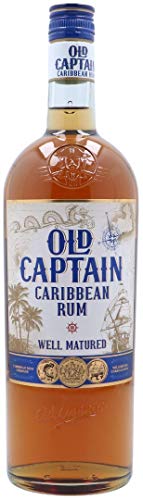 Old Captain Brown Rum 1,00L (37,50% Vol.) von Old Captain