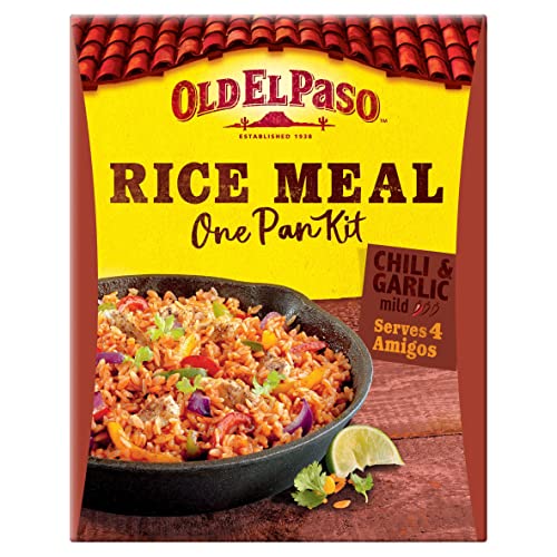 Old El Paso Guindilla und Knoblauch Set Reis (355 g) von Old El Paso