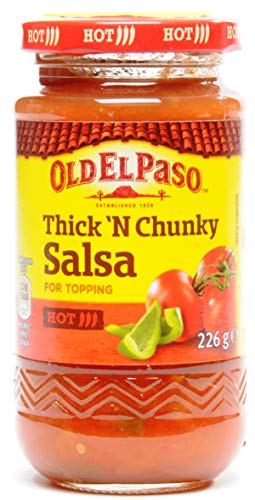 Old El Paso Mexican Range (Thick N Chunky Hot Chunky Sauce 2 x 226 g) von Old El Paso