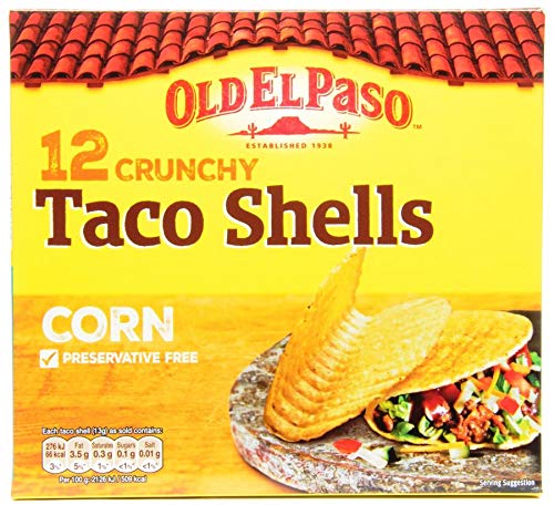 Old El Paso Mexikanische Serie (knusprige Taco-Muscheln, 2 x 156 g) von Old El Paso