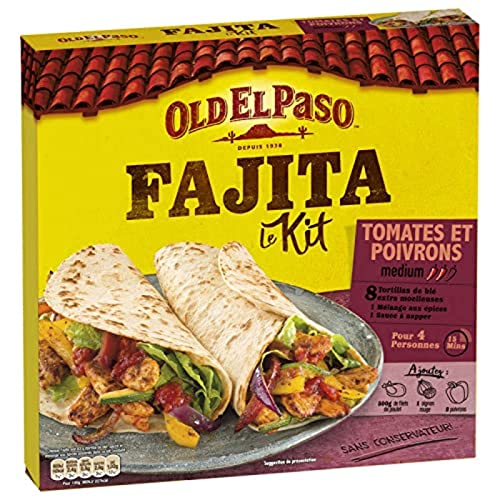 Old El Paso Tomatenpfeffer Fajitas Kit 500g von Old El Paso