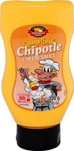 Old Fashioned Foods Chipotle Squeeze Cheese, microwaveable, Chipotle Käsesauce, 326g von Old Fashioned Foods