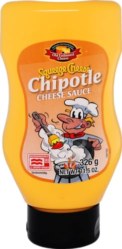 Old Fashioned Foods Chipotle Squeeze Cheese, microwaveable, Chipotle Käsesauce, 326g Old Fashioned Foods Chipotle Squeeze Cheese, microwaveable, Chipotle Käsesauce, 326g von Old Fashioned Foods