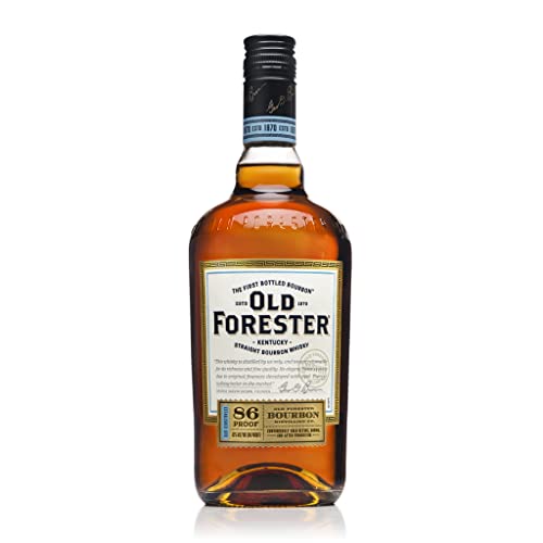 Old Forester 86 Proof - Bourbon Whiskey - Geschenkempfehlung - Noten von Eiche, süßem Mais und Roggenkorn- 0.7L/43% Vol. Old Forester 86 Proof - Bourbon Whiskey - Geschenkempfehlung - Noten von Eiche, süßem Mais und Roggenkorn- 0.7L/43% Vol. von Old Forester
