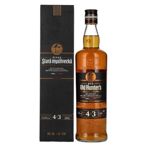 Old Hunter's Rye Whisky 7 Jahre 0,7 Liter 40% Vol. Old Hunter's Rye Whisky 7 Jahre 0,7 Liter 40% Vol. von Old Hunter's