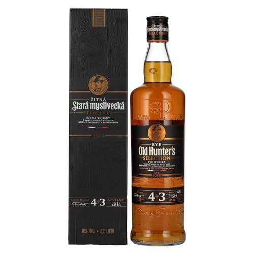 Old Hunter's 7 Years Old Selection Rye Whisky 40% Vol. 0,7l in Geschenkbox von Old Hunter's
