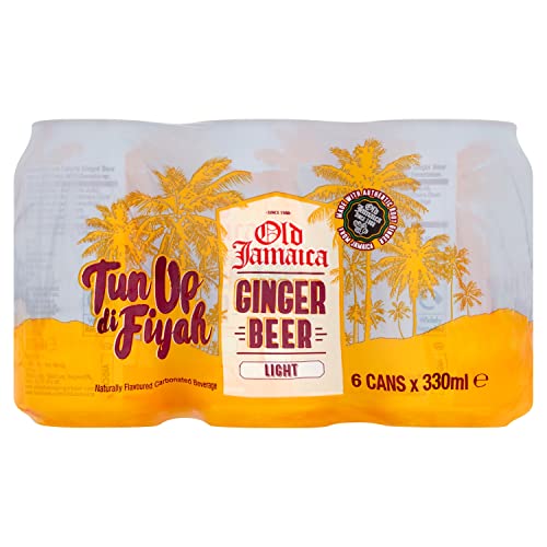 Old Jamaica Ginger Beer LIGHT 6 x 330ml - alkoholfreie Ginger Limonade von Old Jamaica