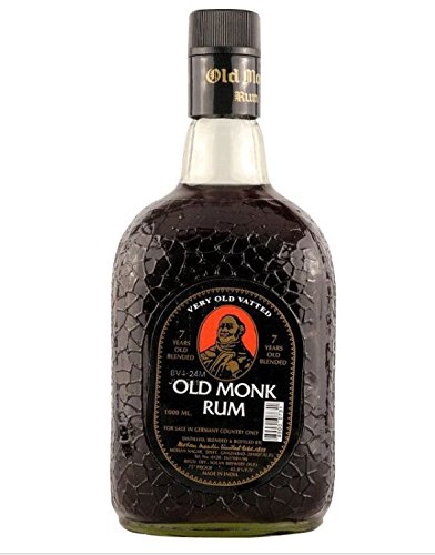 ANGEBOT: Original Old Monk Rum - Indian Rum - 7 Years Old - 700ml 42.8 % Alc von Old Monk