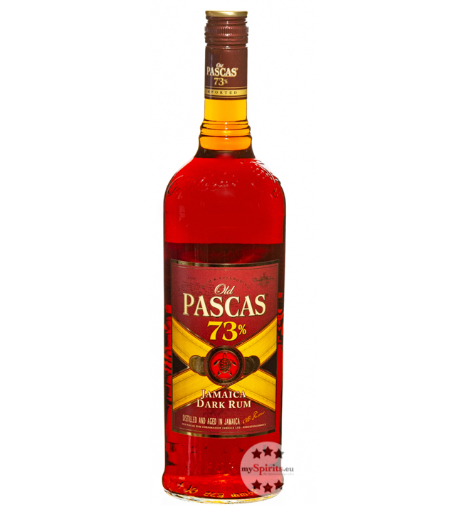 Old Pascas 73 Jamaica Dark Rum  (73 % Vol., 1,0 Liter) von Old Pascas