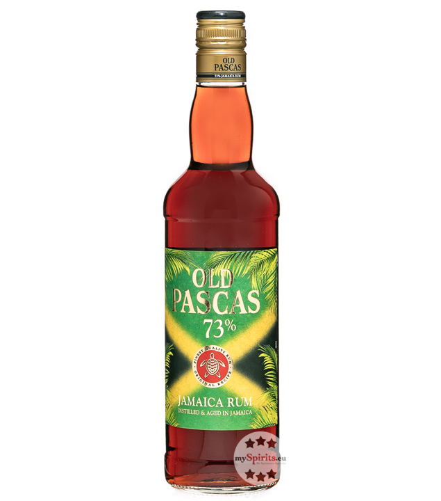 Old Pascas 73 Jamaica Dark Rum 0,7l (73 % Vol., 0,7 Liter) von Old Pascas