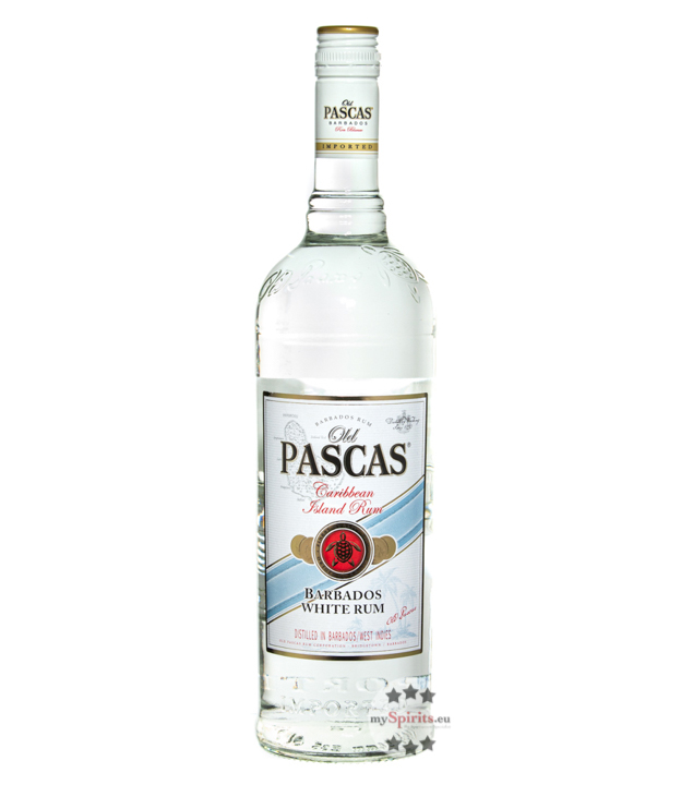 Old Pascas Barbados White Rum  (37,5 % Vol., 1,0 Liter) von Old Pascas