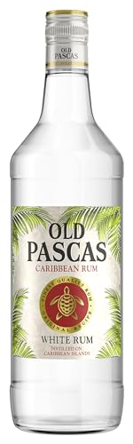 Old Pascas Caribbean Island White Rum, 1er Pack (1 x 1000 ml) von Old Pascas