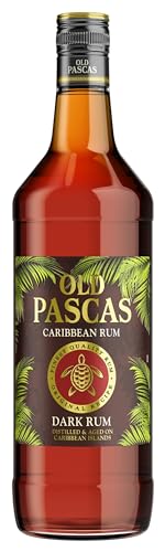 Old Pascas Barbados Dark Rum, 1 l (1er Pack) von Old Pascas