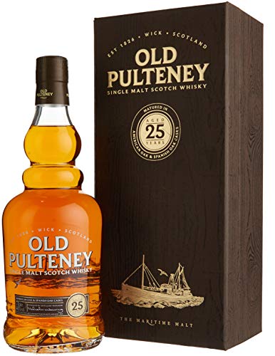 Old Pulteney 25 Years Old mit Geschenkverpackung (1 x 0.7 l) von Old Pulteney
