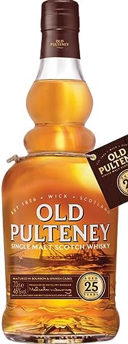 Old Pulteney 25 Years Old mit Geschenkverpackung (1 x 0.7 l) von PULTENEY