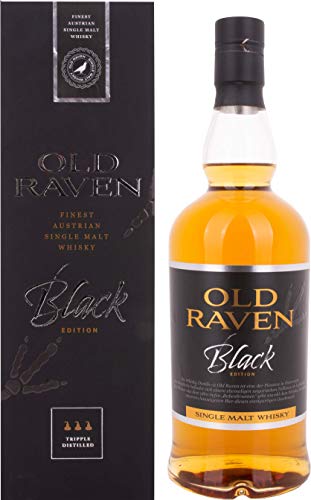 Old Raven Triple Distilled Single Malt Whisky Black Edition (1 x 0.7 L) von Old Raven