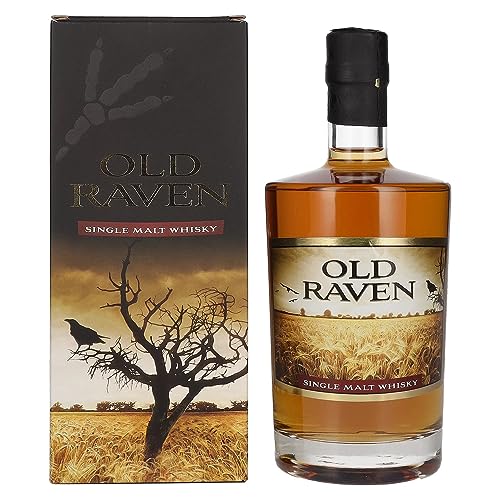 Old Raven Triple Distilled Single Malt Whisky SMOKY 41% Vol. 0,5l in Geschenkbox von Old Raven