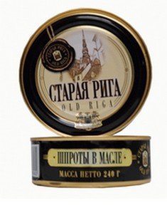 Geräucherte Sprotten in Öl Old Riga 5er Pack (5x 240 g) von Old Riga