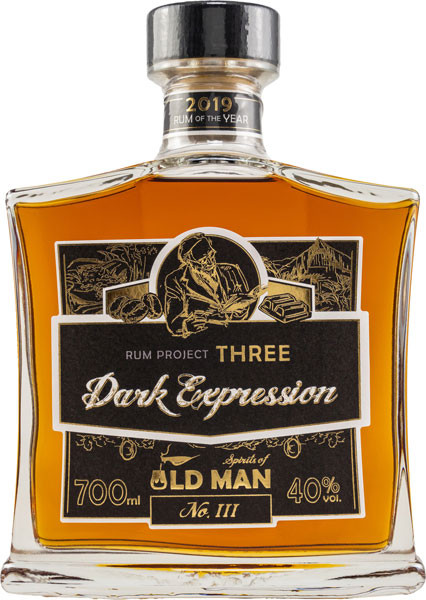 Spirits of Old Man Rum Project Three Dark Expression 40% vol. 0,7 l von Oldman Spirits GmbH