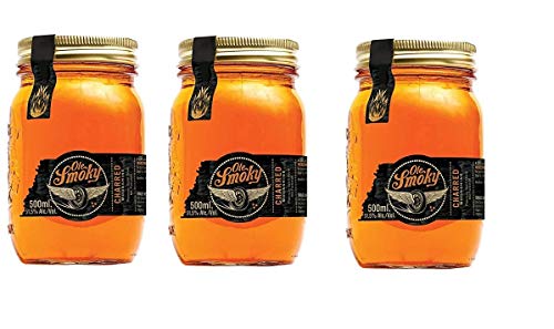 3 Gläser Ole Smoky Charred Moonshine Charred Whisky (3 x 0.5l) 51,5% Vol. von GREAT BRITISH TRADING LIMITED
