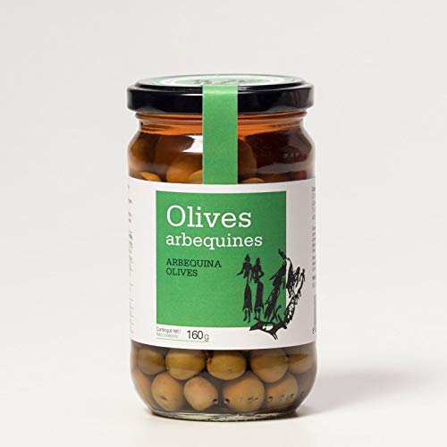 Arbequina Oliven 160 g von Oli Rupestre del Cogul