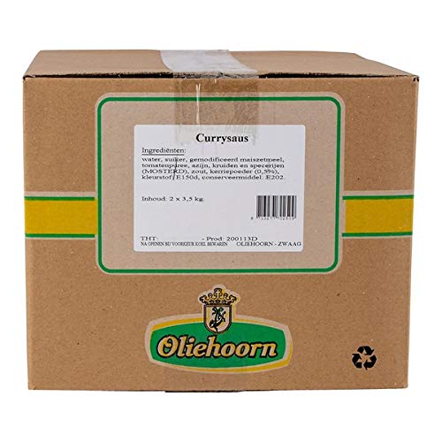 Oliehoorn Curry Sauce Beutel in Box - 2 Stück x 3,5 kg von Oliehoorn