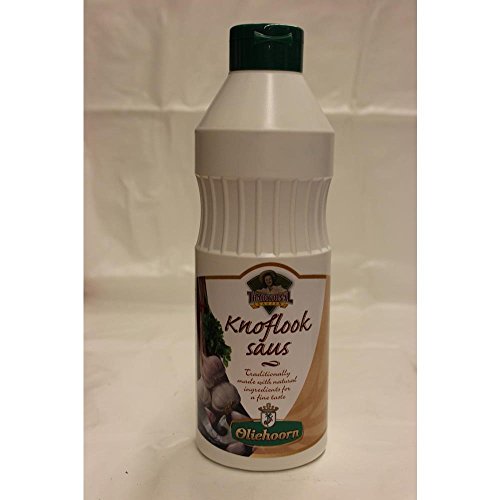 Oliehoorn Knoflook Saus 900ml Flasche (Knoblauch Sauce) von Oliehoorn