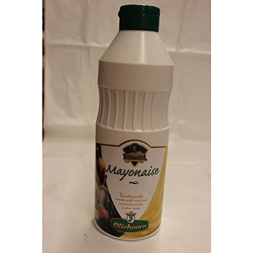 Oliehoorn Mayonaise 80% 900ml Flasche (Mayonnaise mit 80% Öl) von Oliehoorn