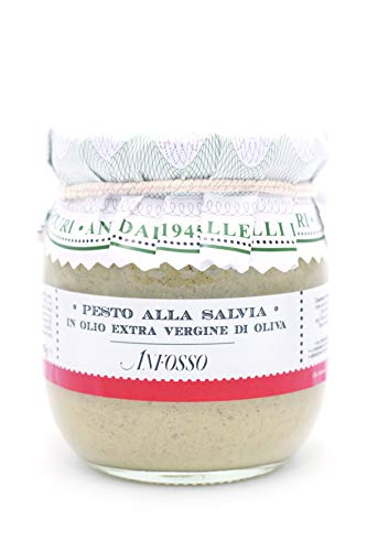 Olio Anfosso Salbei-Pesto in nativem Olivenöl extra, 180 g von Olio Anfosso