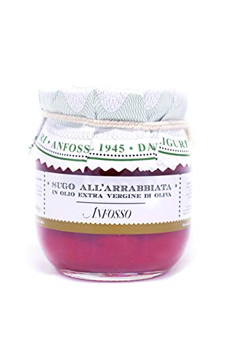 Olio Anfosso Tomaten-Sauce Arrabbiata in nativem Olivenöl extra, 180 g Olio Anfosso Tomaten-Sauce Arrabbiata in nativem Olivenöl extra, 180 g von Olio Anfosso