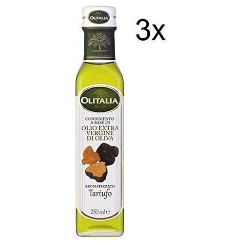 3x Olitalia Olio EVO Aroma di Tartufo Extra Natives Olivenöl Trüffelgeschmack 250ml von Olitalia