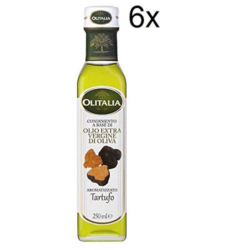 6x Olitalia Olio EVO Aroma di Tartufo Extra Natives Olivenöl Trüffelgeschmack 250ml von Olitalia