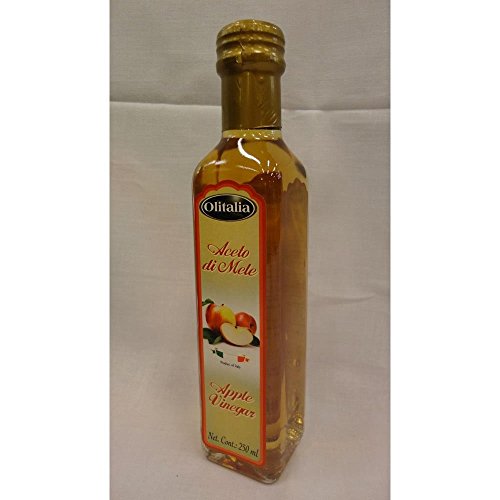 Olitalia Aceto di Mele Apple Vinegar 250ml Flasche (Apfelessig) von Olitalia