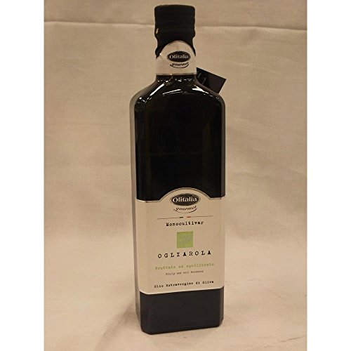 Olitalia Gourmet Monocultivar Ogliarola 500ml Flasche (Fruchtig-Ausgewogenes extra natives Olivenöl) von Olitalia