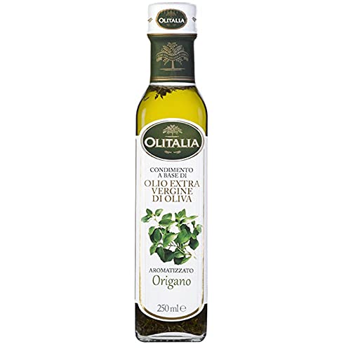 Olitalia Olivenöl mit Oregano extra vierge Flasche 25 cl von Olitalia