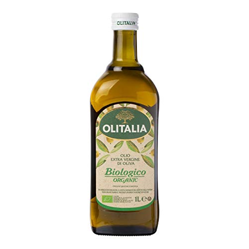 Olitalia Olivenöl natives Olivenöl extra, biologisch, BIO Flasche 1 Liter von Olitalia