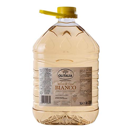 Olitalia Weißweinessig - Flasche mit 5 Litern von Olitalia