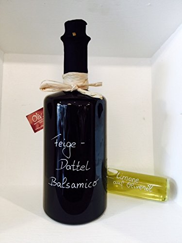 Feige - Dattel Crema Balsamico 0,5l + Gratisprobe 20ml Oliv & Co. Limone auf Olivenöl von Oliv & Co. - Genuss pur -